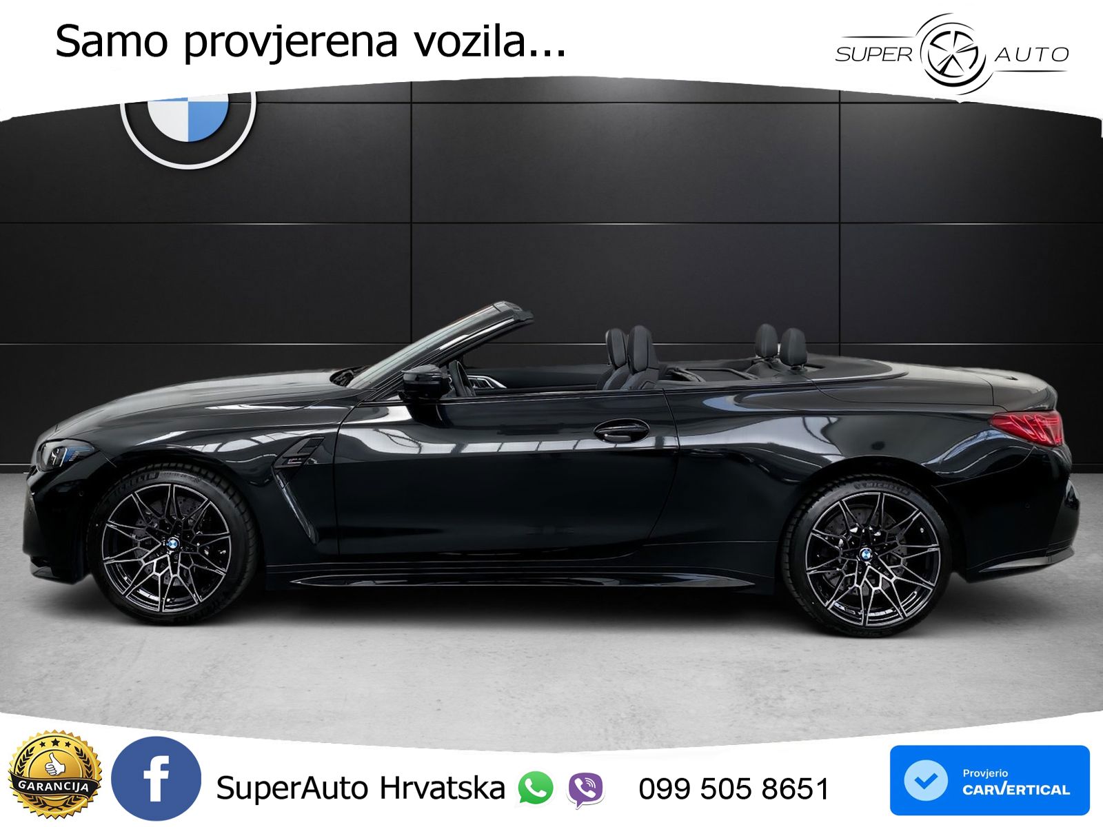 BMW M4 Convertible Competition 3.0 (530 KS) xDrive Steptronic LED+GR SJED+ACC