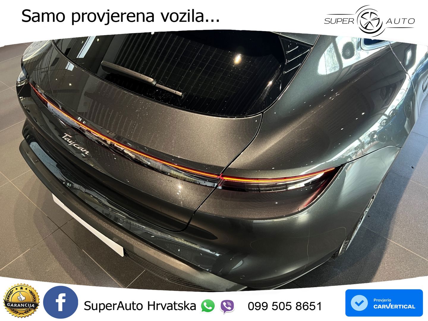 Porsche Taycan Sport Turismo 105 kWh (435 KS)