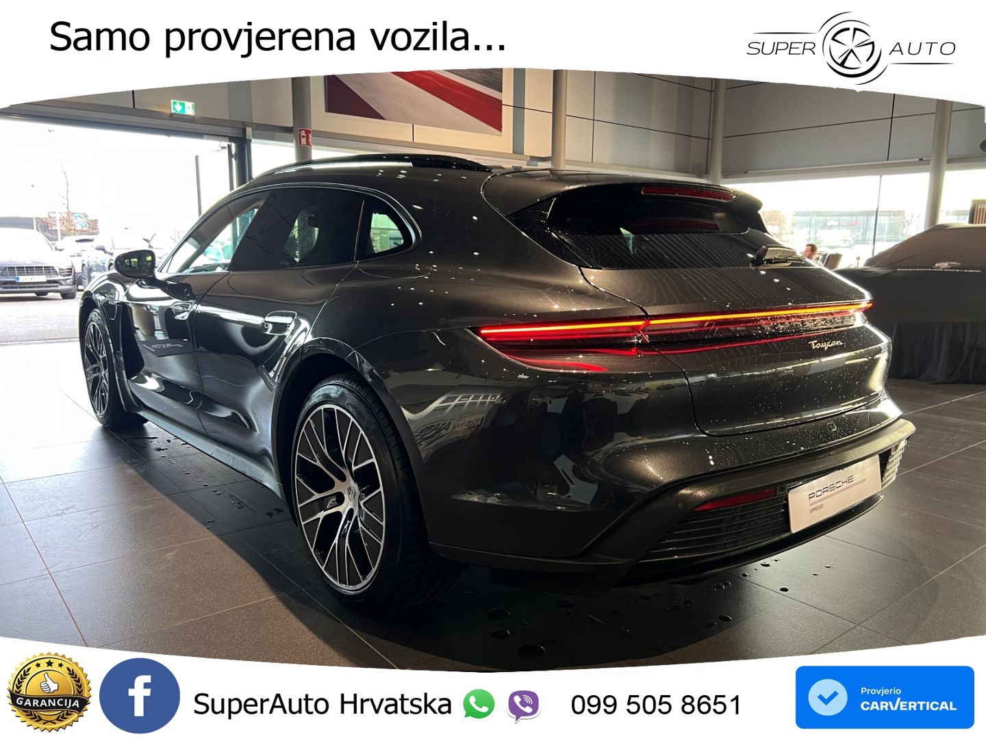 Porsche Taycan Sport Turismo 105 kWh (435 KS)