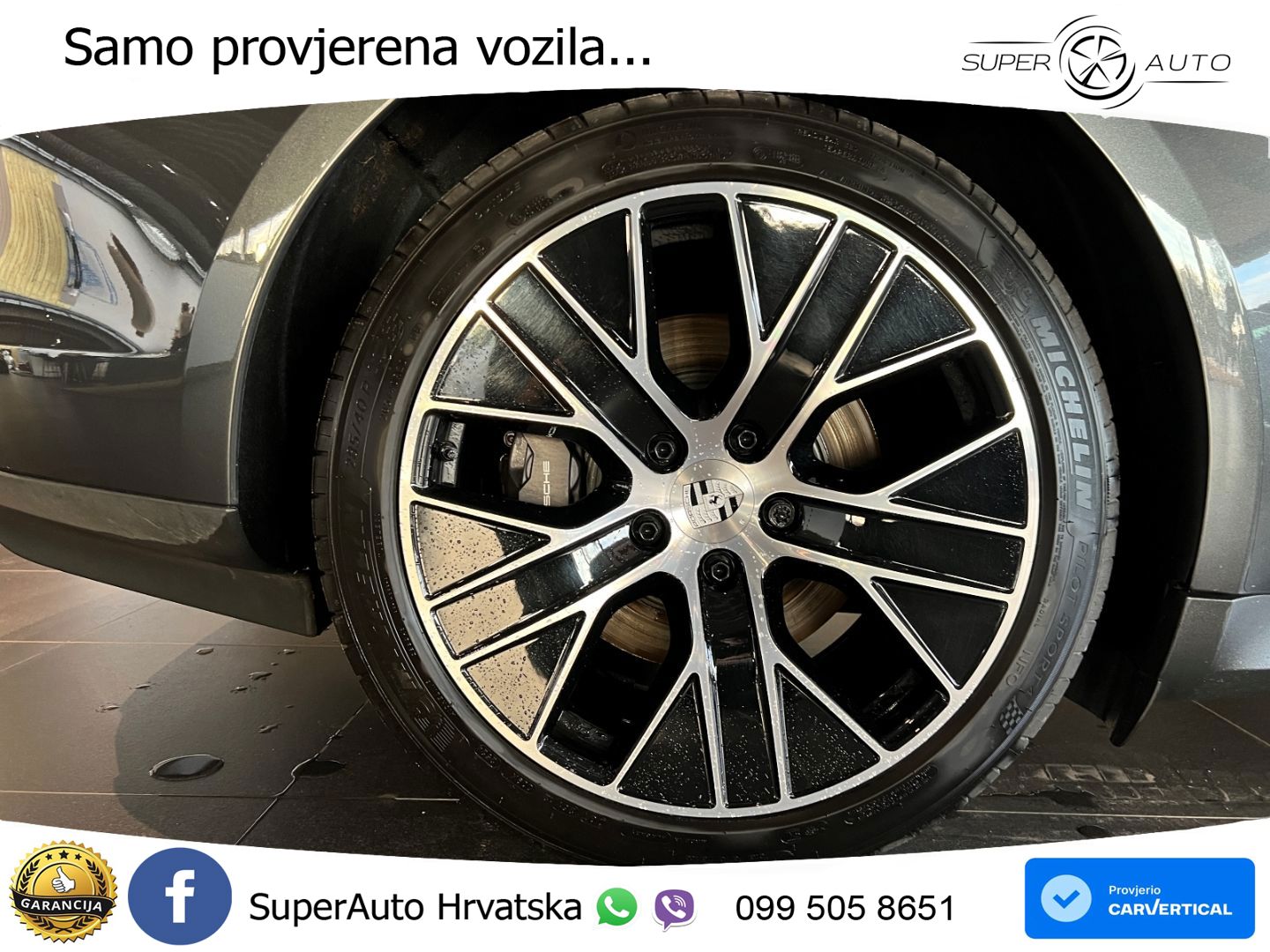 Porsche Taycan Sport Turismo 105 kWh (435 KS)