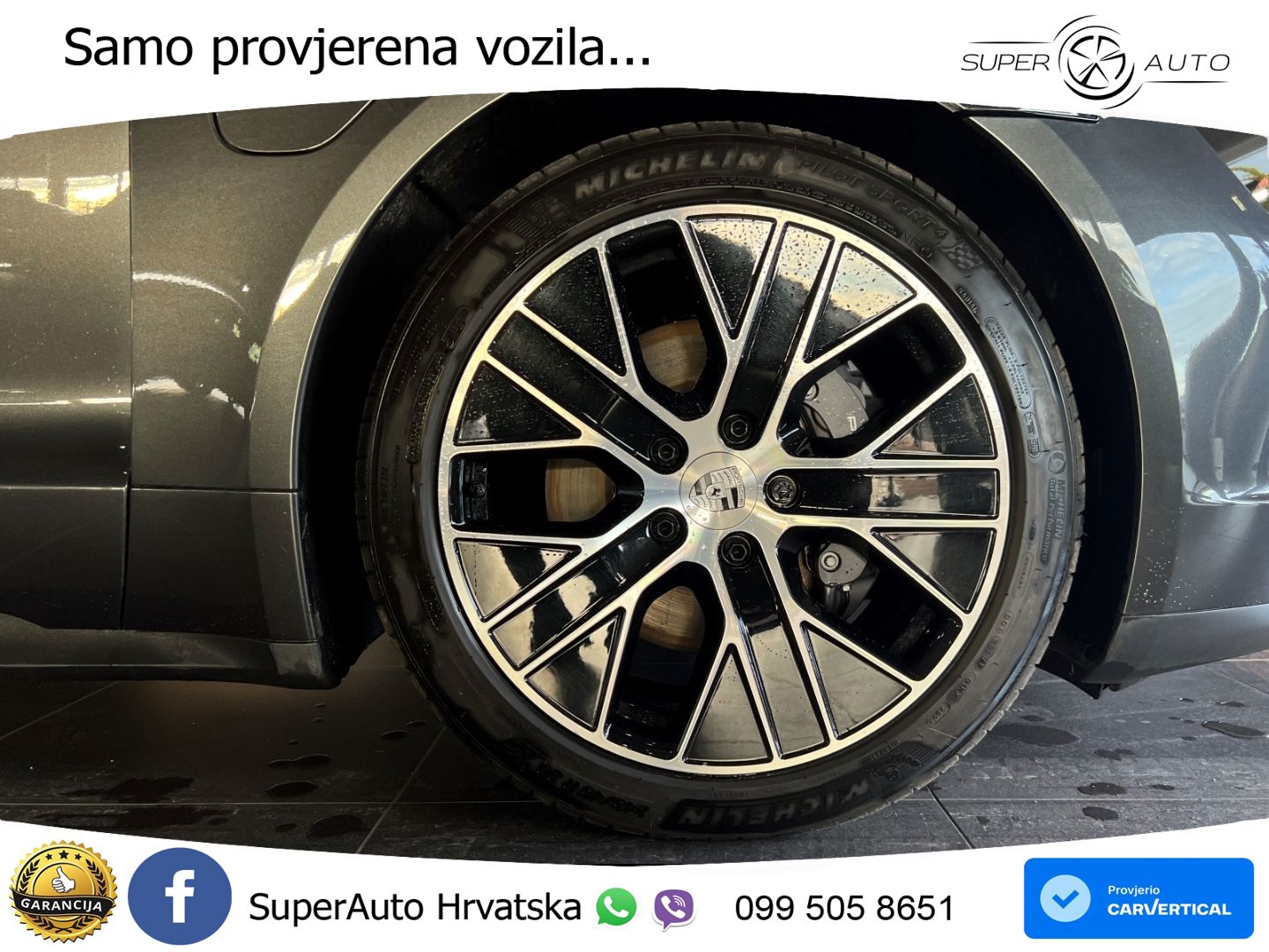 Porsche Taycan Sport Turismo 105 kWh (435 KS)
