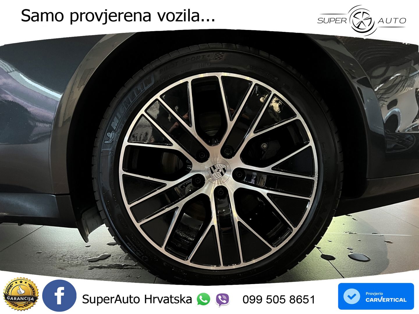 Porsche Taycan Sport Turismo 105 kWh (435 KS)