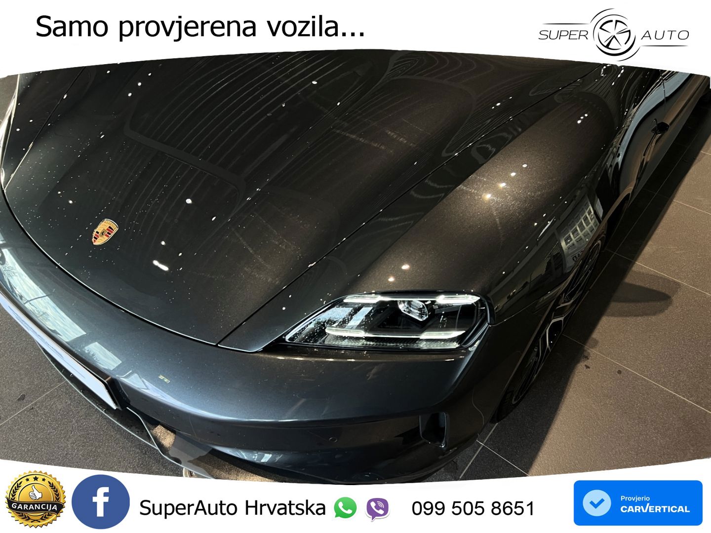 Porsche Taycan Sport Turismo 105 kWh (435 KS)