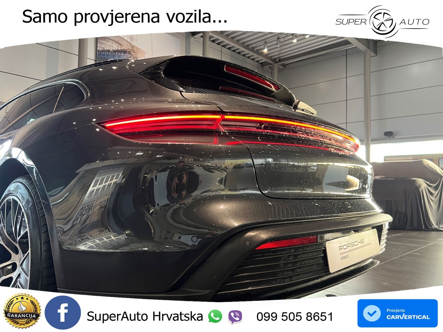 Porsche Taycan Sport Turismo 105 kWh (435 KS)