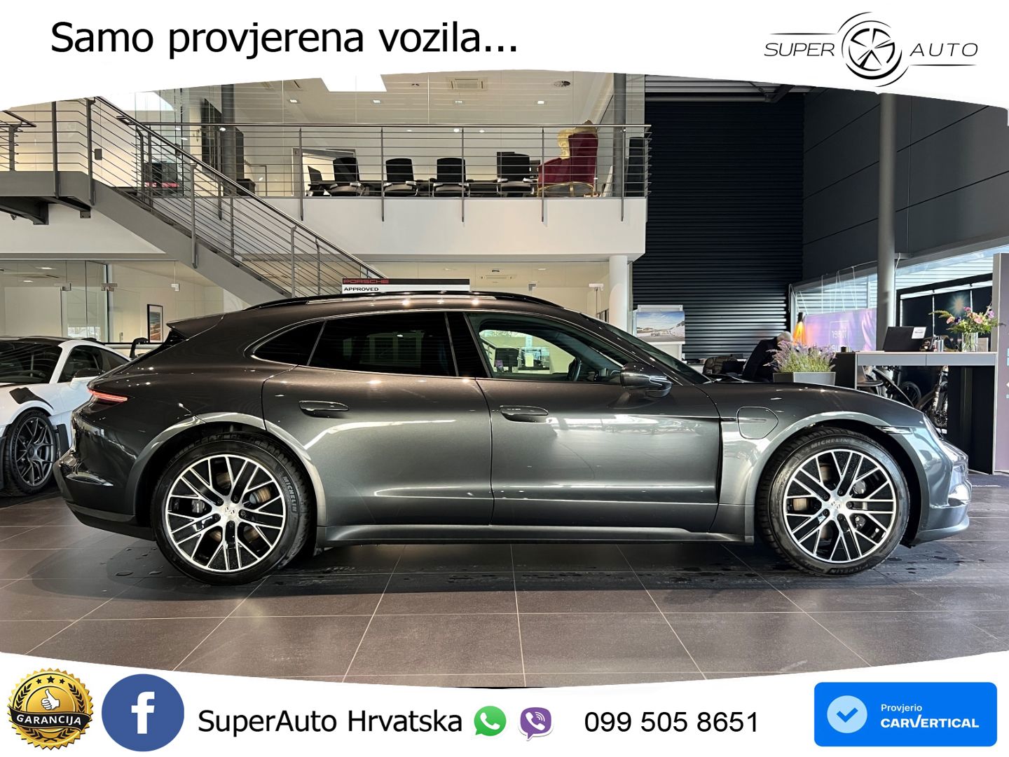 Porsche Taycan Sport Turismo 105 kWh (435 KS)