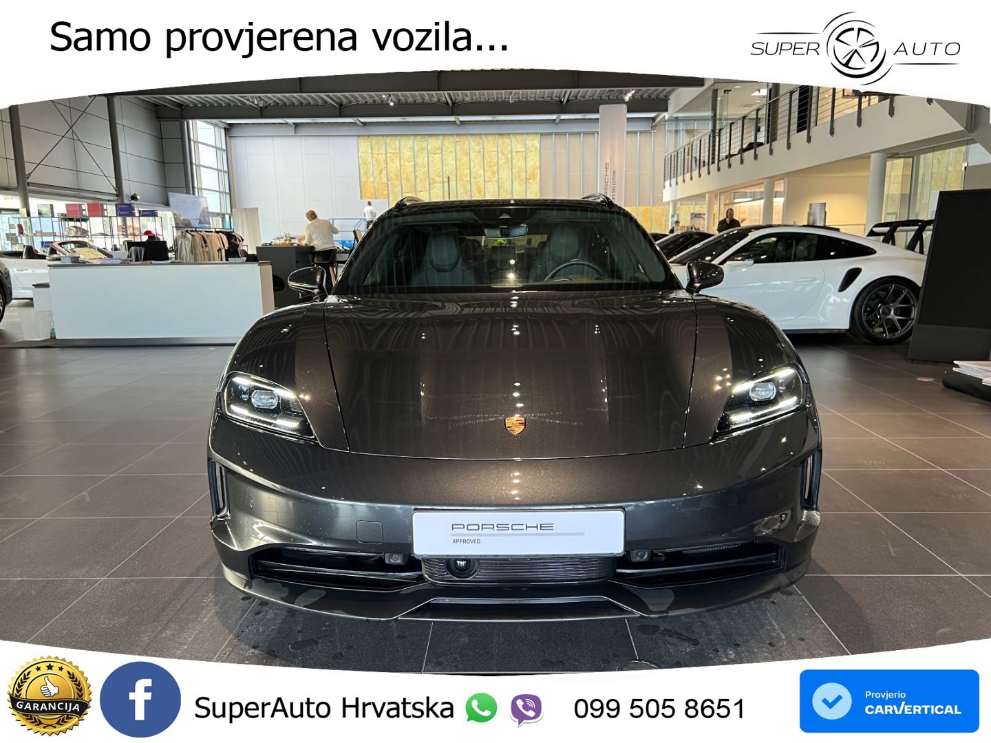 Porsche Taycan Sport Turismo 105 kWh (435 KS)