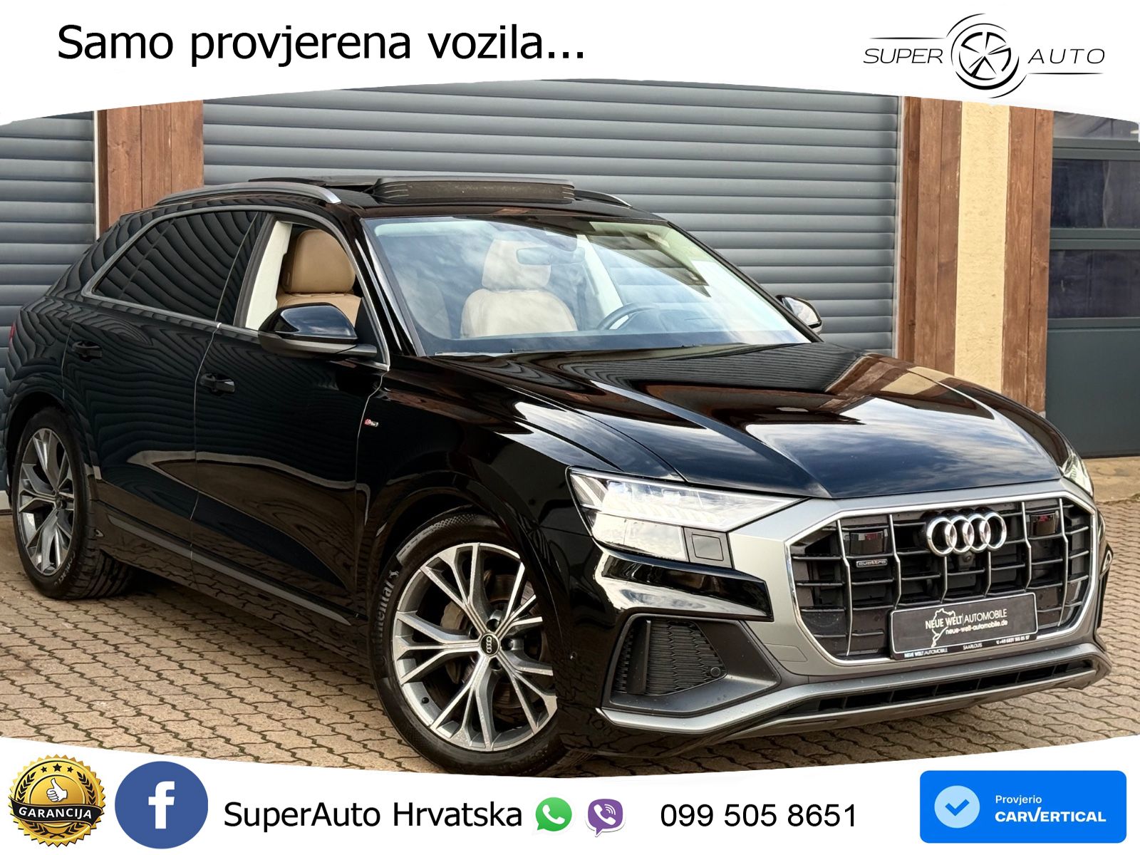 Audi Q8 50 TDI V6 (286 KS) quattro Tiptronic