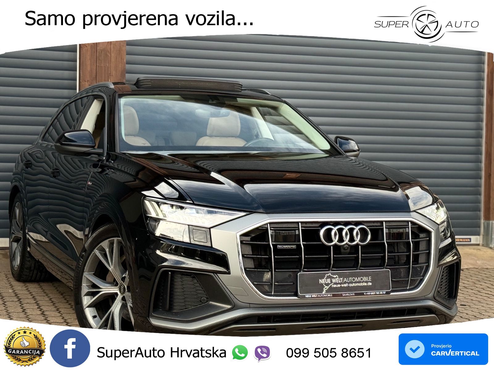 Audi Q8 50 TDI V6 (286 KS) quattro Tiptronic