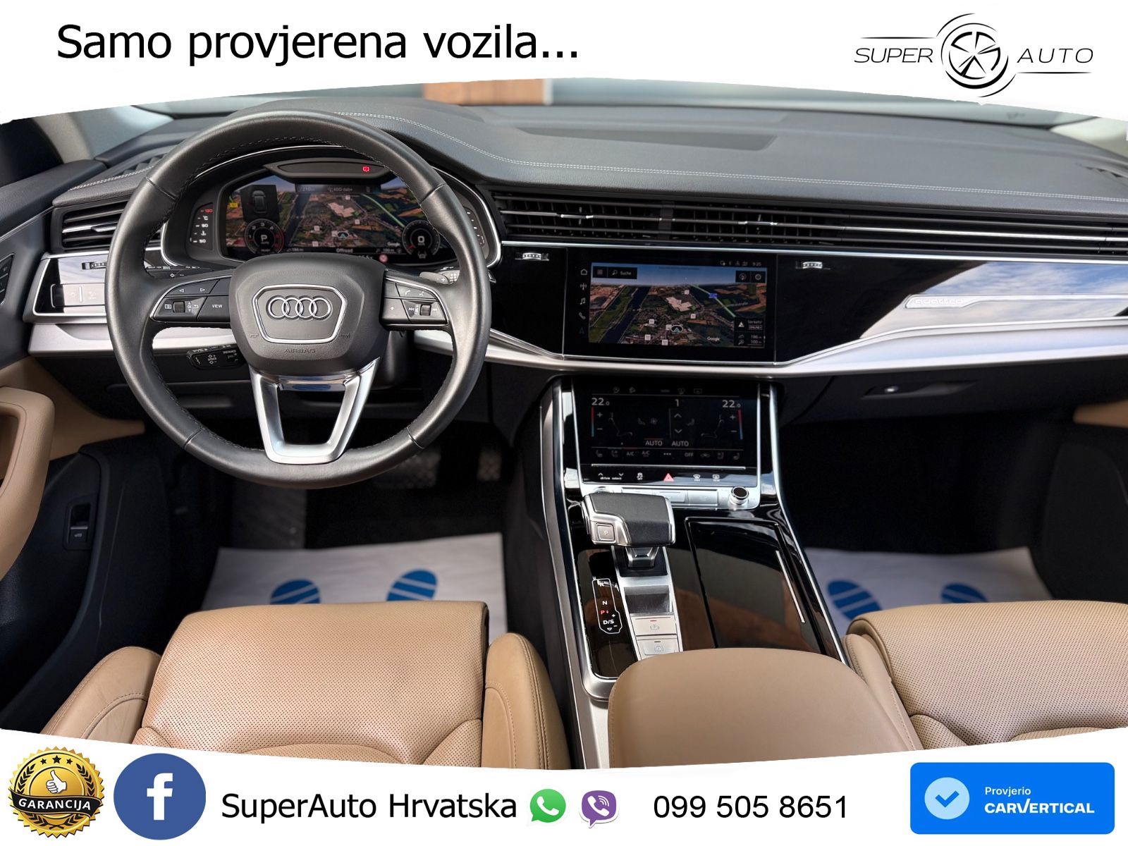 Audi Q8 50 TDI V6 (286 KS) quattro Tiptronic