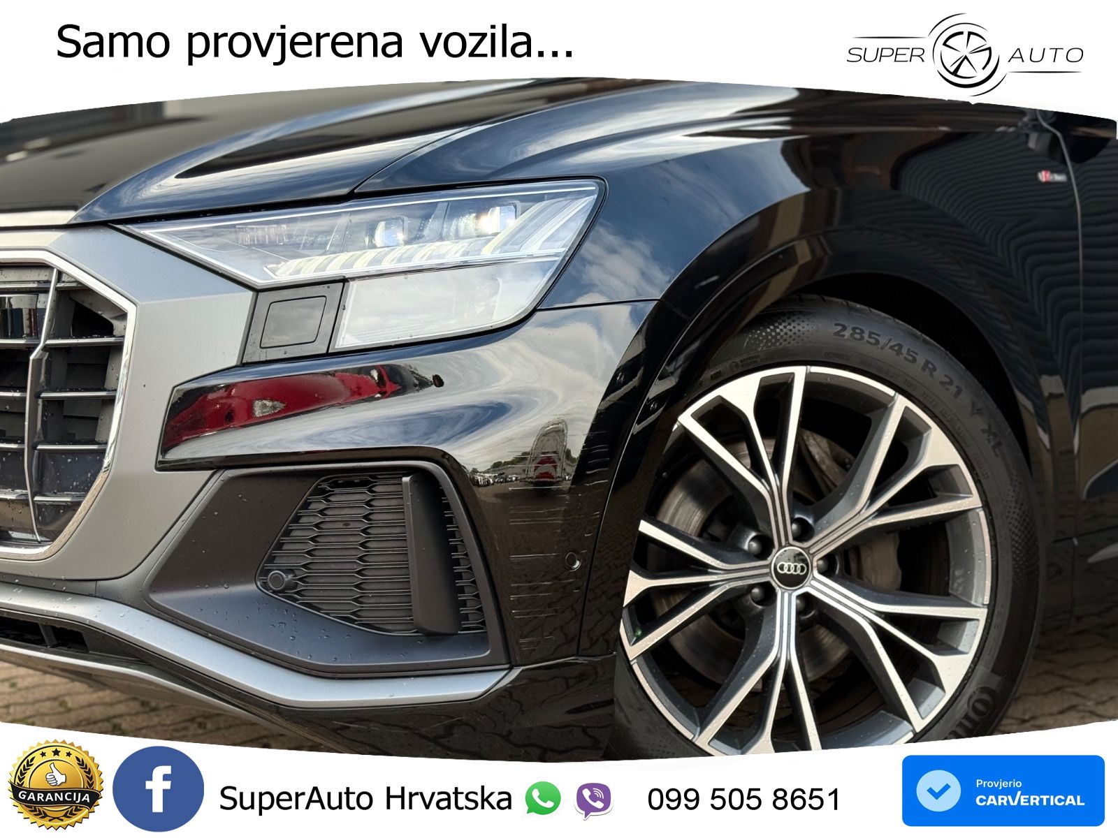Audi Q8 50 TDI V6 (286 KS) quattro Tiptronic