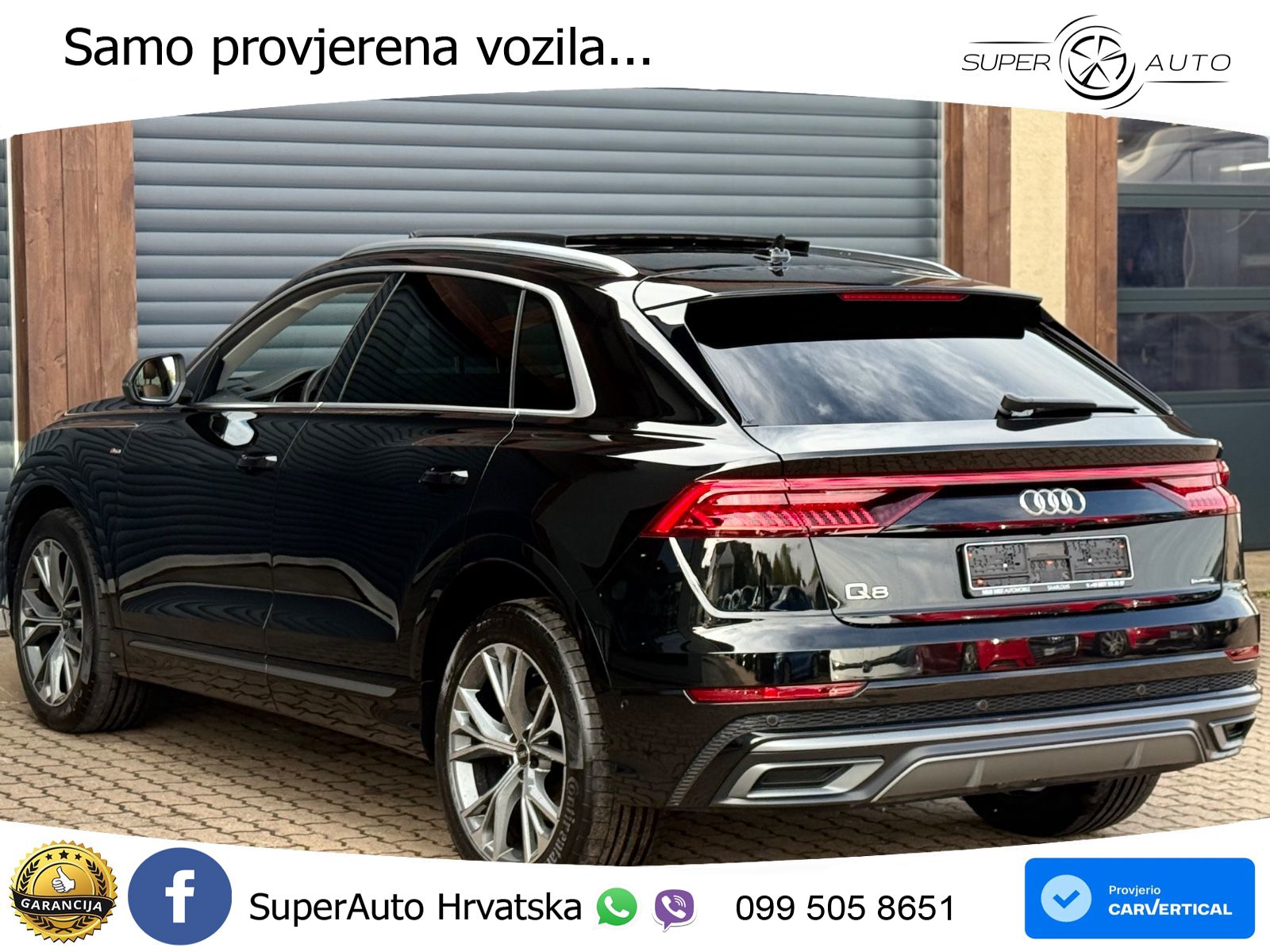 Audi Q8 50 TDI V6 (286 KS) quattro Tiptronic