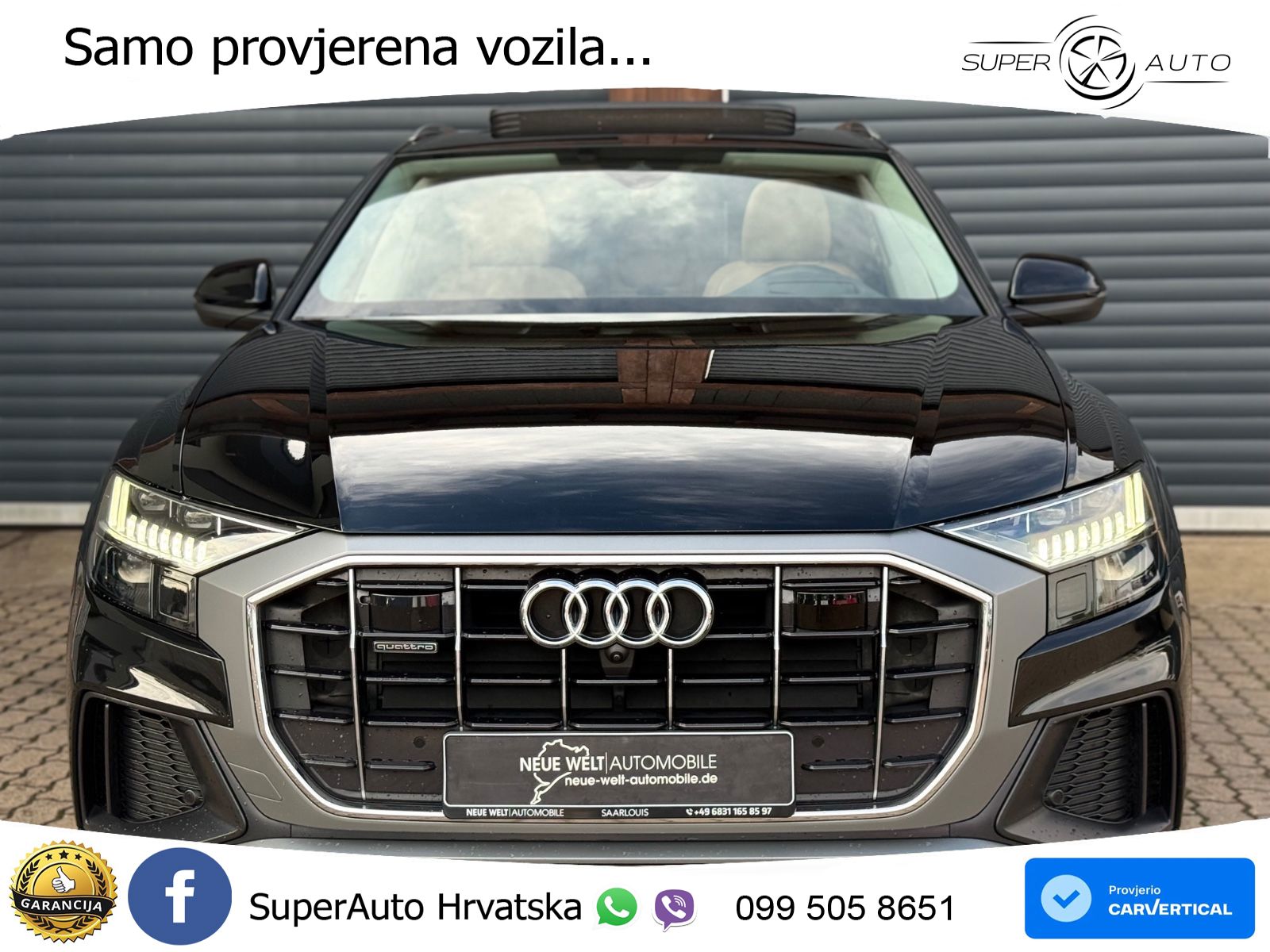Audi Q8 50 TDI V6 (286 KS) quattro Tiptronic