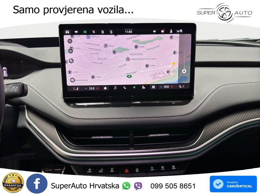 Škoda Enyaq Coupe iV 85 82 kWh (286 KS) SportLine LED+GR SJED+ACC