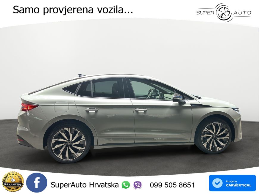Škoda Enyaq Coupe iV 85 82 kWh (286 KS) SportLine LED+GR SJED+ACC
