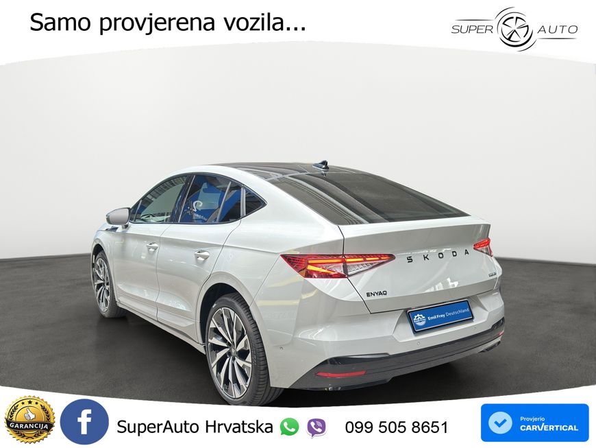 Škoda Enyaq Coupe iV 85 82 kWh (286 KS) SportLine LED+GR SJED+ACC