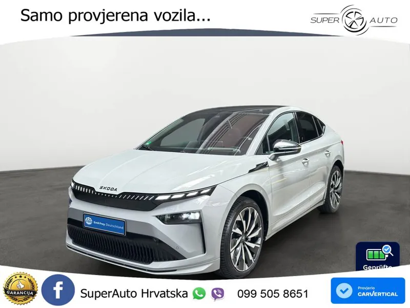 Škoda Enyaq Coupe iV 85 82 kWh (286 KS) SportLine LED+GR SJED+ACC