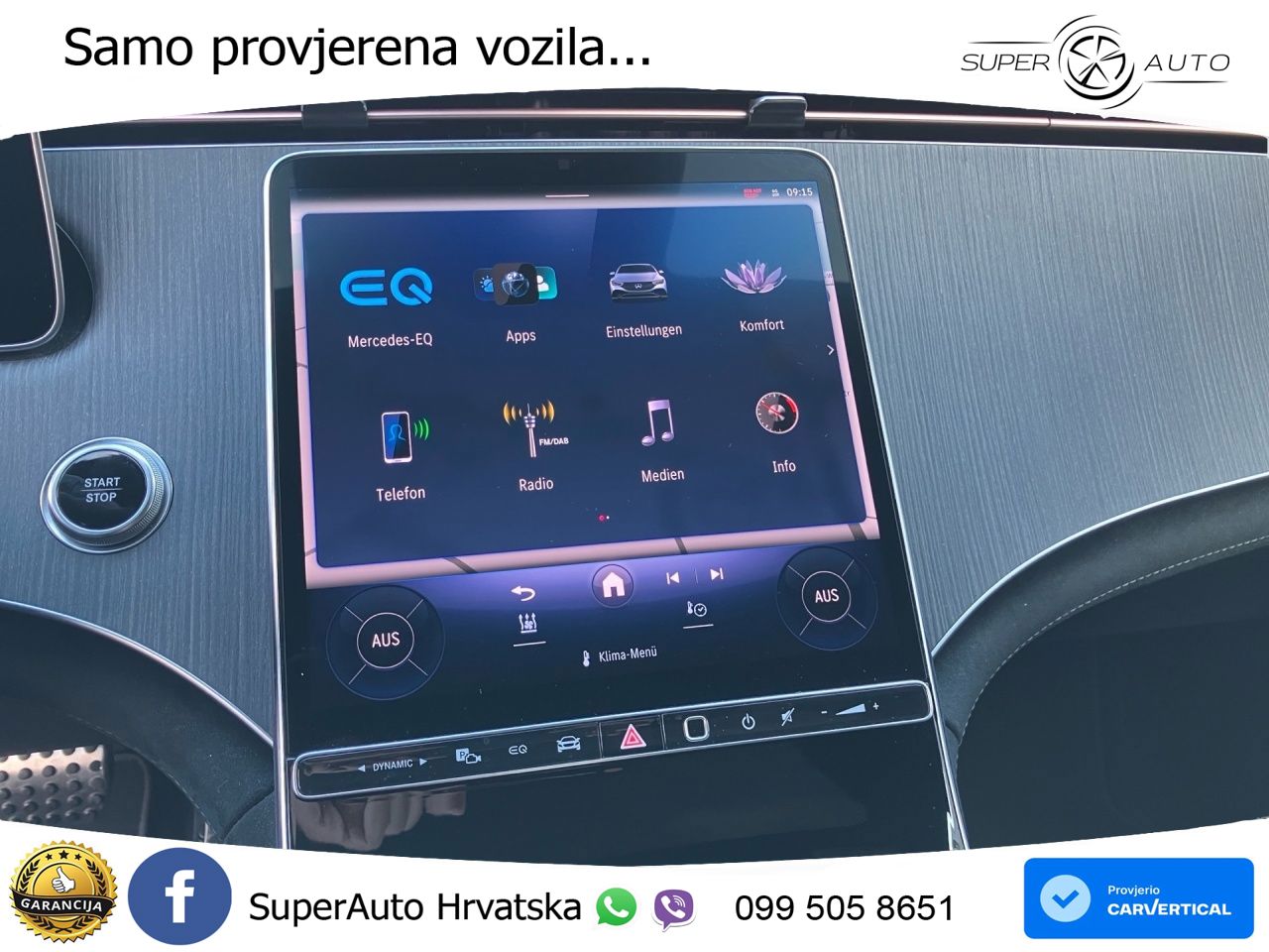 Mercedes EQE 350 98 kWh (292 KS) 4MATIC