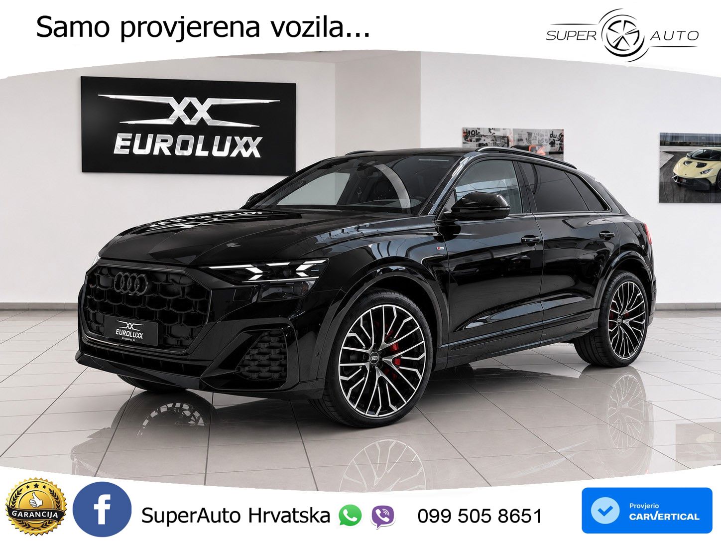 Audi Q8 50 TDI V6 (286 KS) quattro Tiptronic S line LED+ACC
