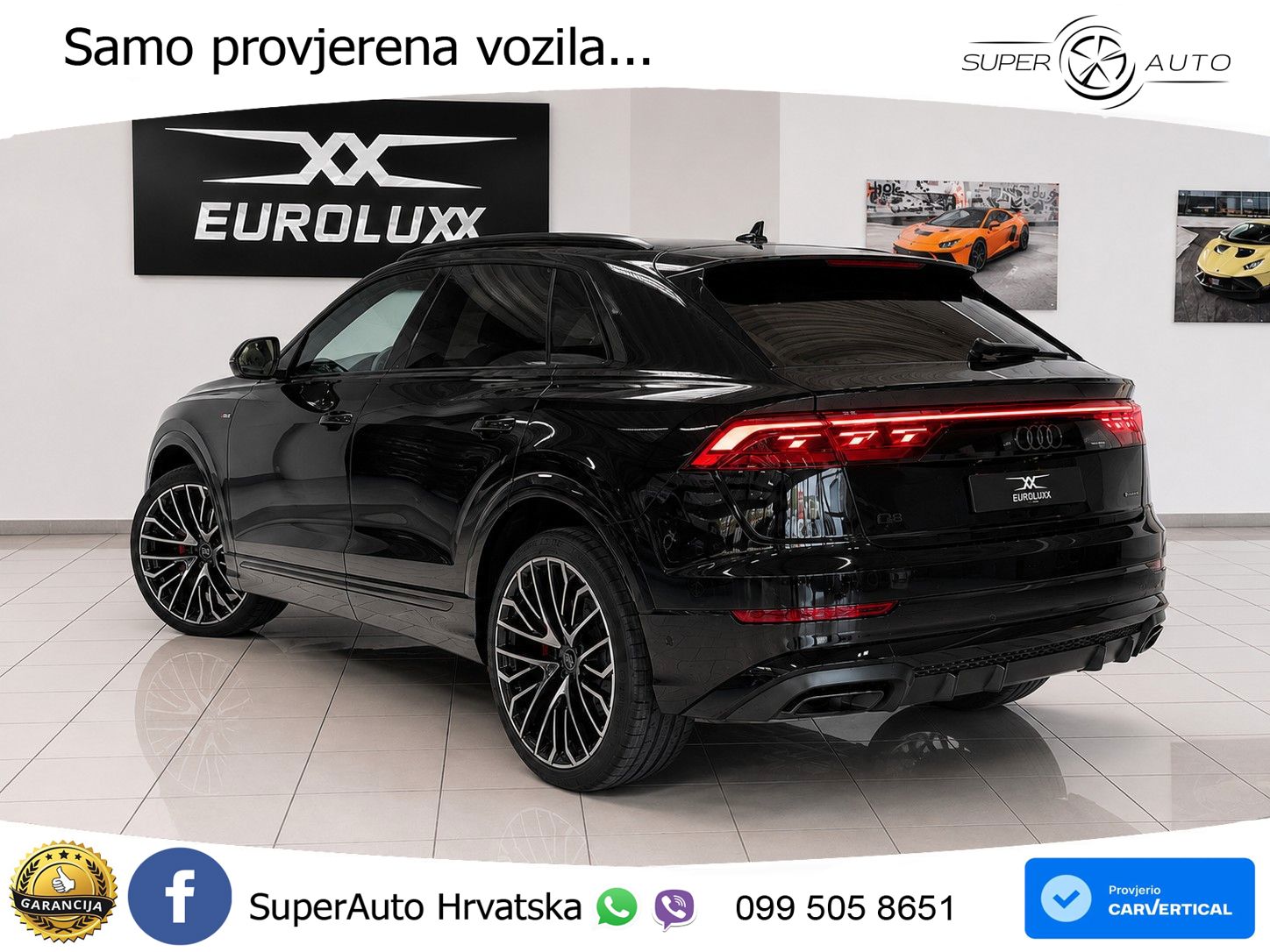 Audi Q8 50 TDI V6 (286 KS) quattro Tiptronic S line LED+ACC