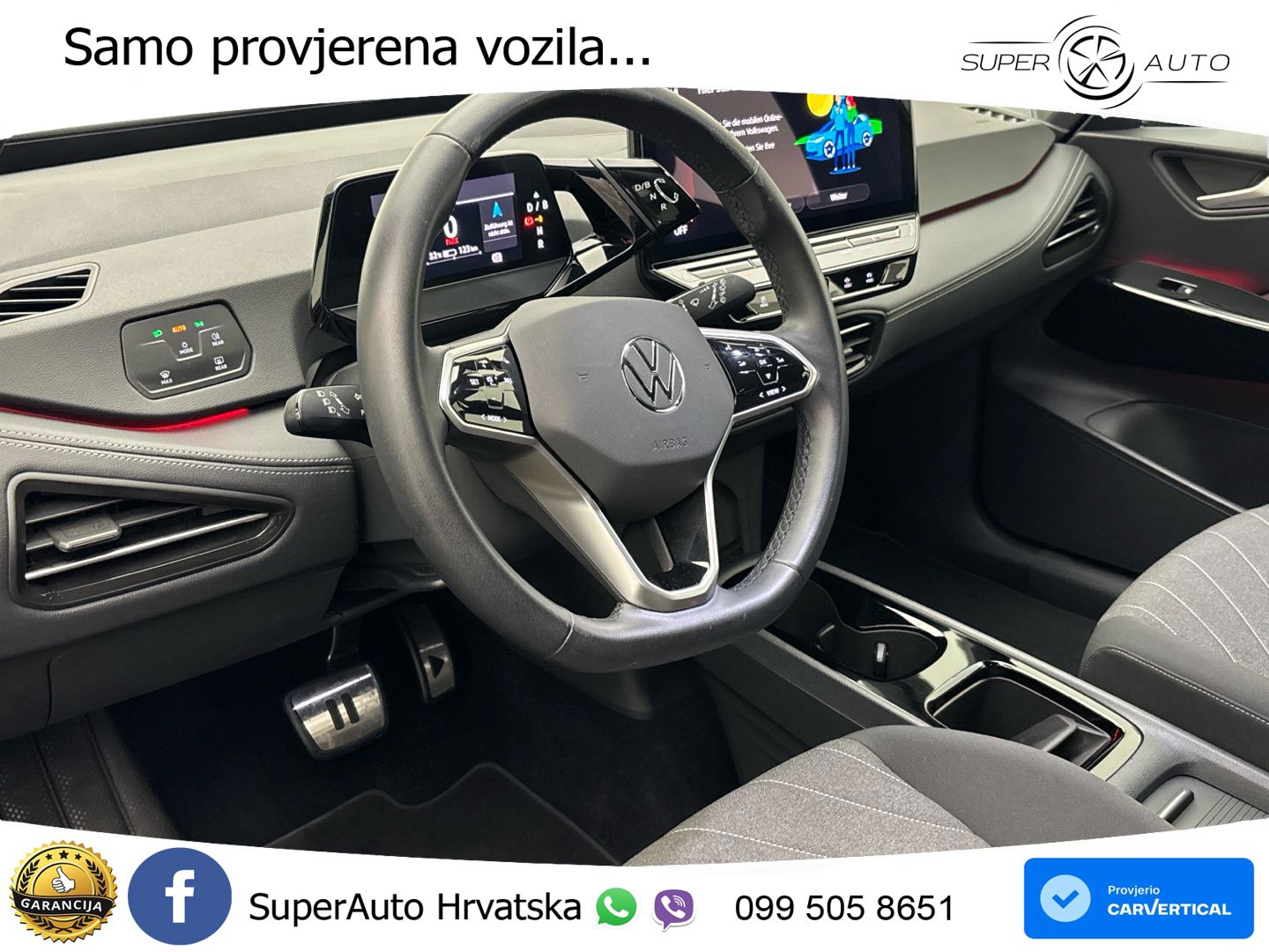 Volkswagen ID.3 Pro 62 kWh (204 KS) LED+GR SJED+ACC