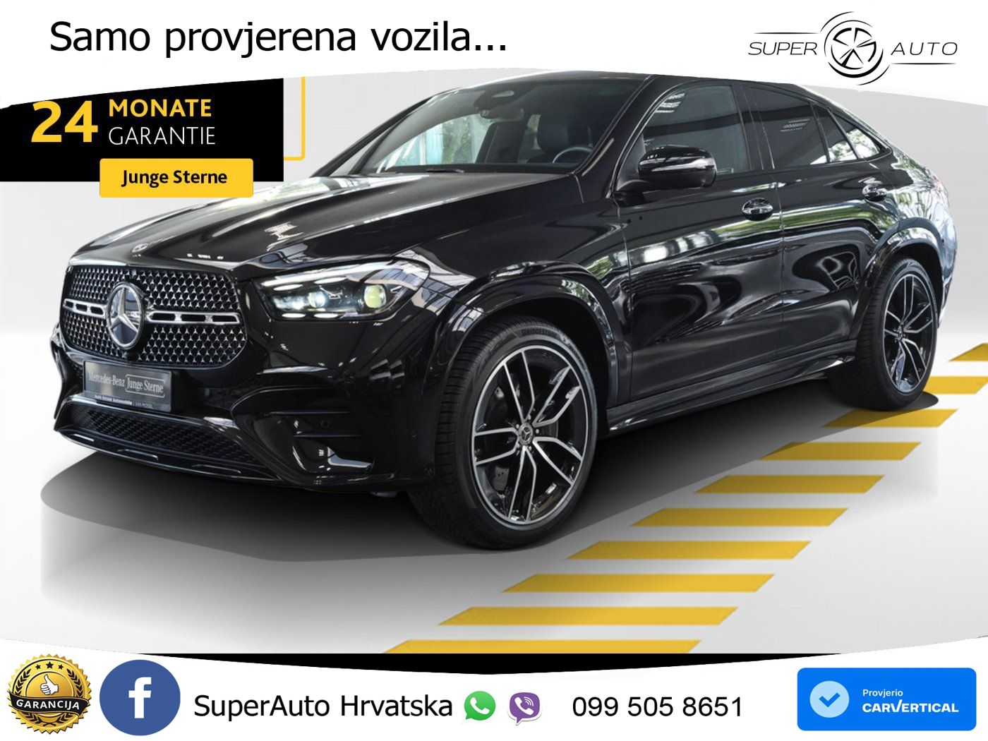 Mercedes GLE Coupe 450d (367 KS) EQ Boost 4MATIC 9G-TRONIC AMG LED+GR SJED+ACC