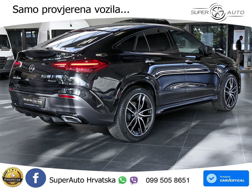 Mercedes GLE Coupe 450d (367 KS) EQ Boost 4MATIC 9G-TRONIC AMG LED+GR SJED+ACC
