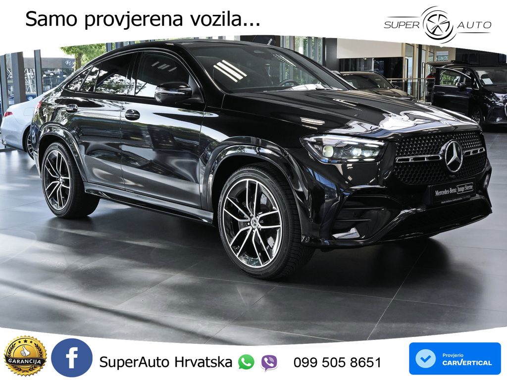Mercedes GLE Coupe 450d (367 KS) EQ Boost 4MATIC 9G-TRONIC AMG LED+GR SJED+ACC