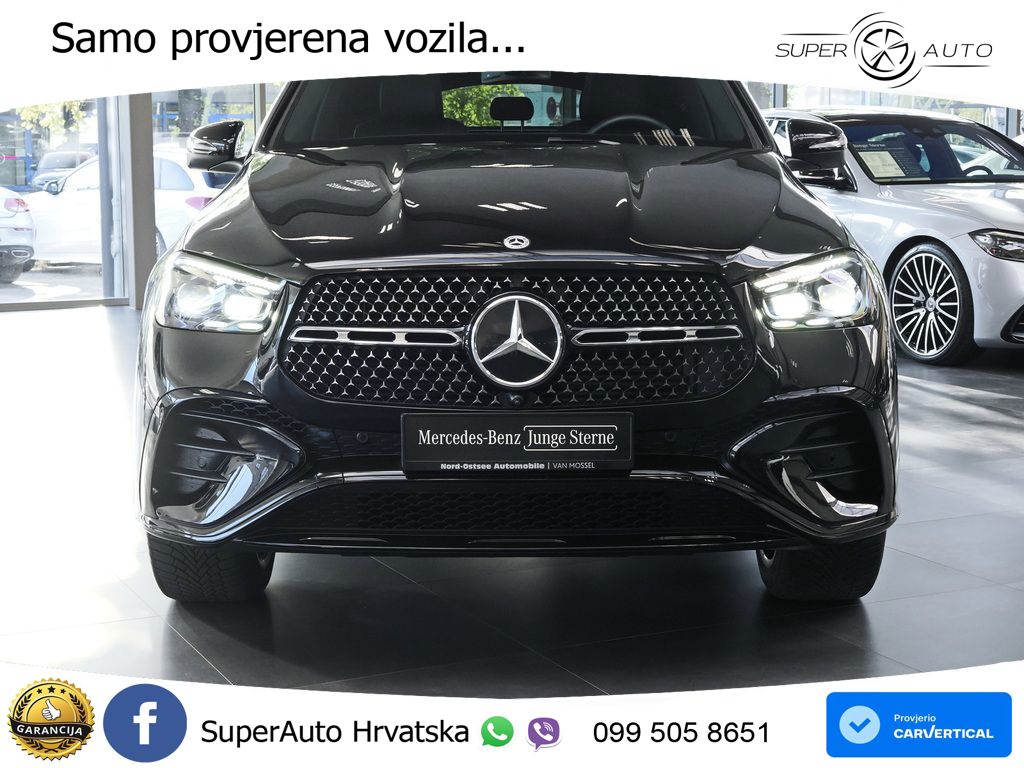 Mercedes GLE Coupe 450d (367 KS) EQ Boost 4MATIC 9G-TRONIC AMG LED+GR SJED+ACC