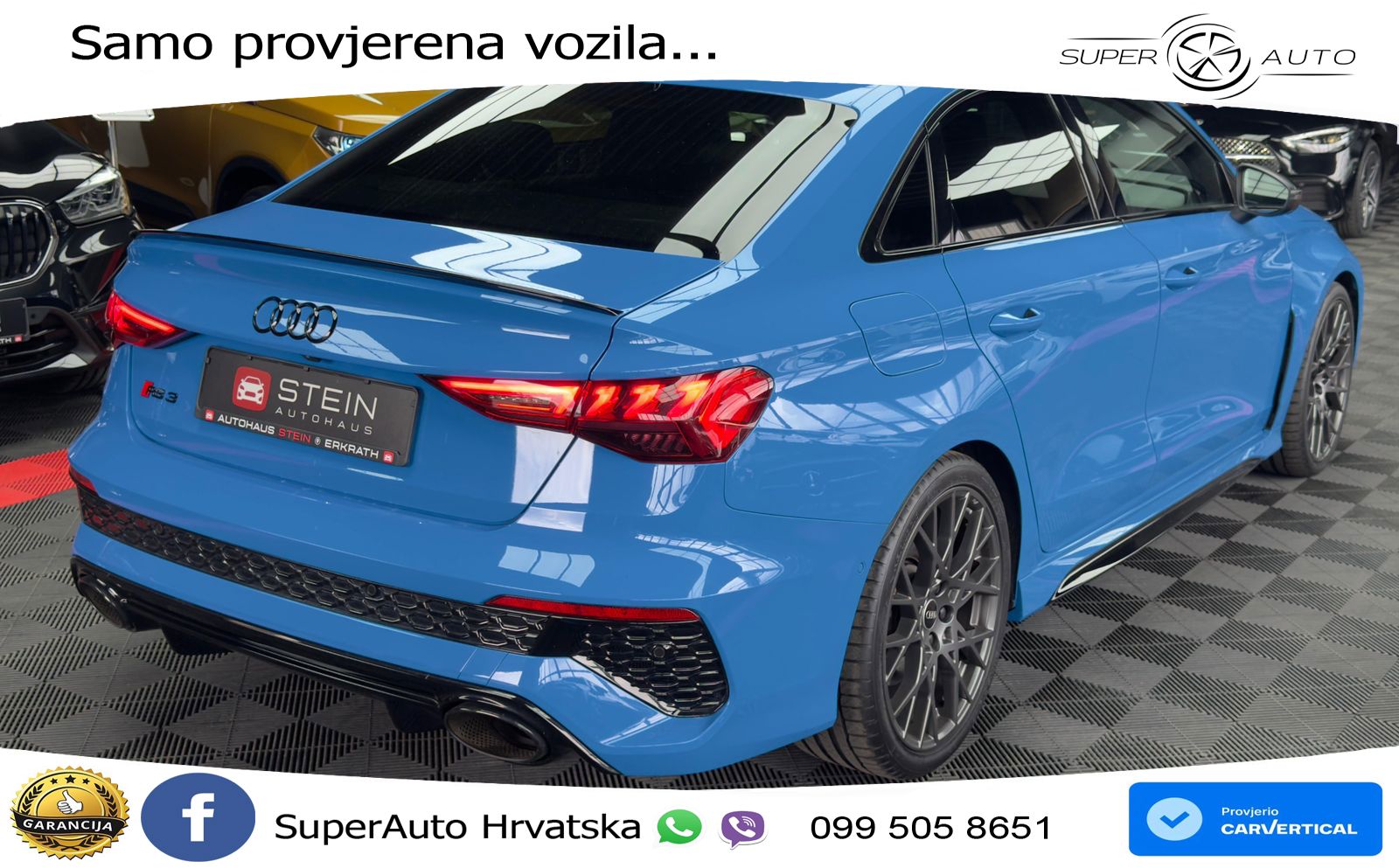 Audi RS3 Sedan 2.5 TFSI (400 KS) quattro S tronic LED+GR SJED+ACC
