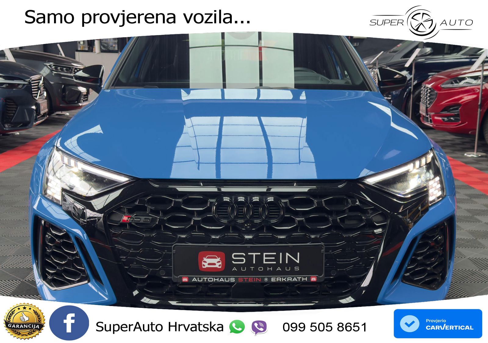 Audi RS3 Sedan 2.5 TFSI (400 KS) quattro S tronic LED+GR SJED+ACC