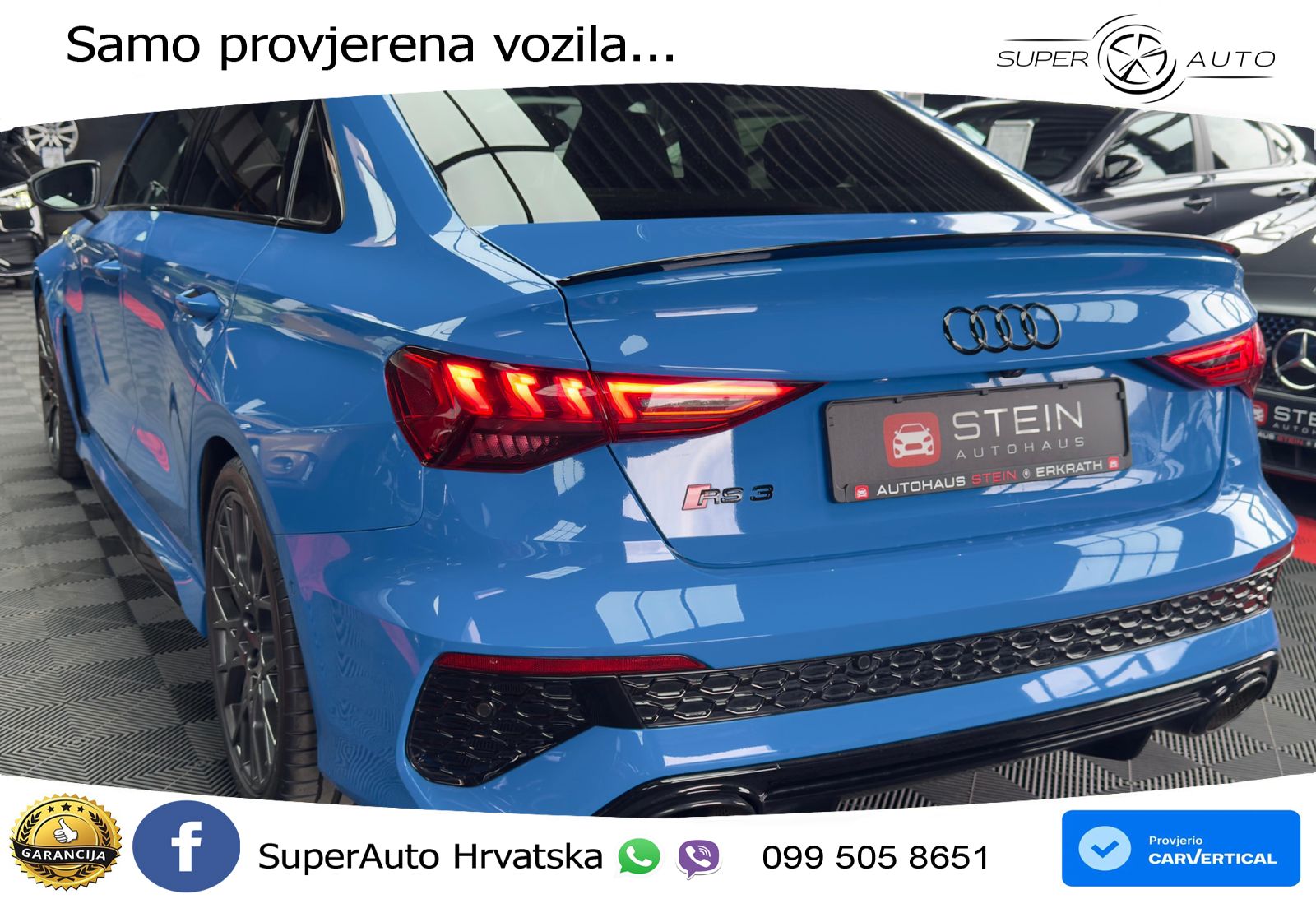 Audi RS3 Sedan 2.5 TFSI (400 KS) quattro S tronic LED+GR SJED+ACC