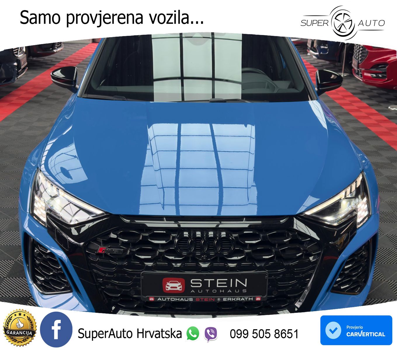 Audi RS3 Sedan 2.5 TFSI (400 KS) quattro S tronic LED+GR SJED+ACC