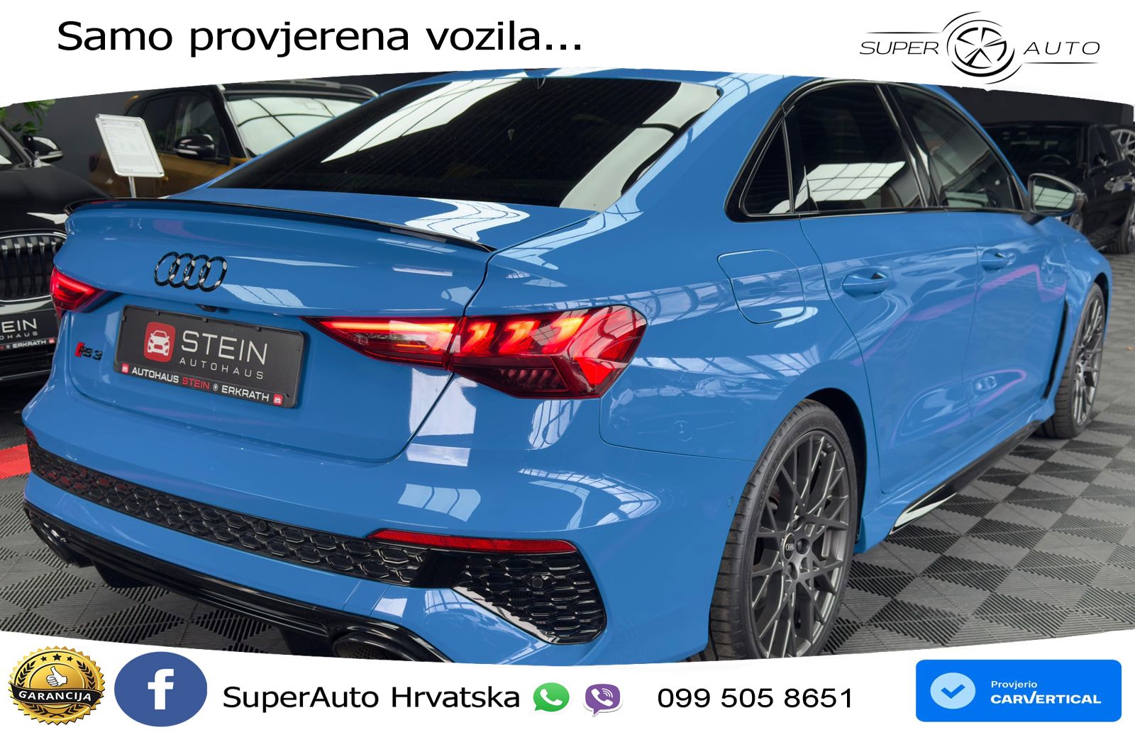 Audi RS3 Sedan 2.5 TFSI (400 KS) quattro S tronic LED+GR SJED+ACC