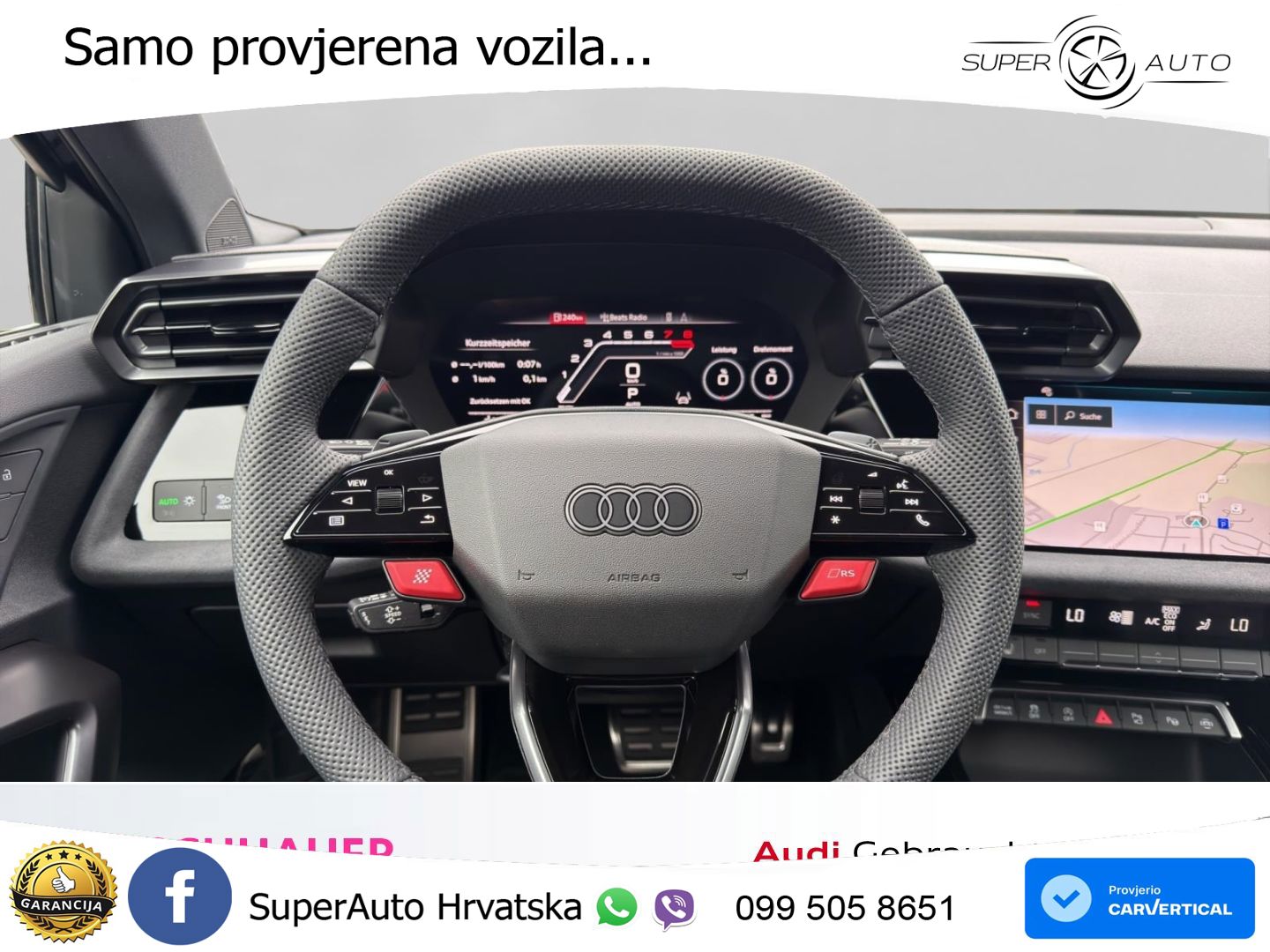 Audi RS3 Sportback 2.5 TFSI (400 KS) quattro S tronic LED+GR SJED+ACC