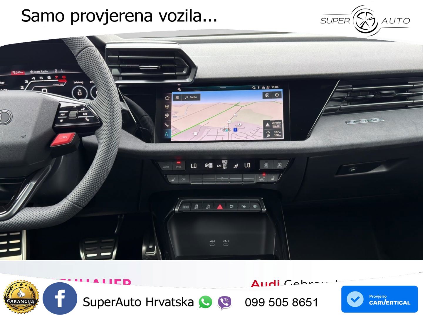 Audi RS3 Sportback 2.5 TFSI (400 KS) quattro S tronic LED+GR SJED+ACC