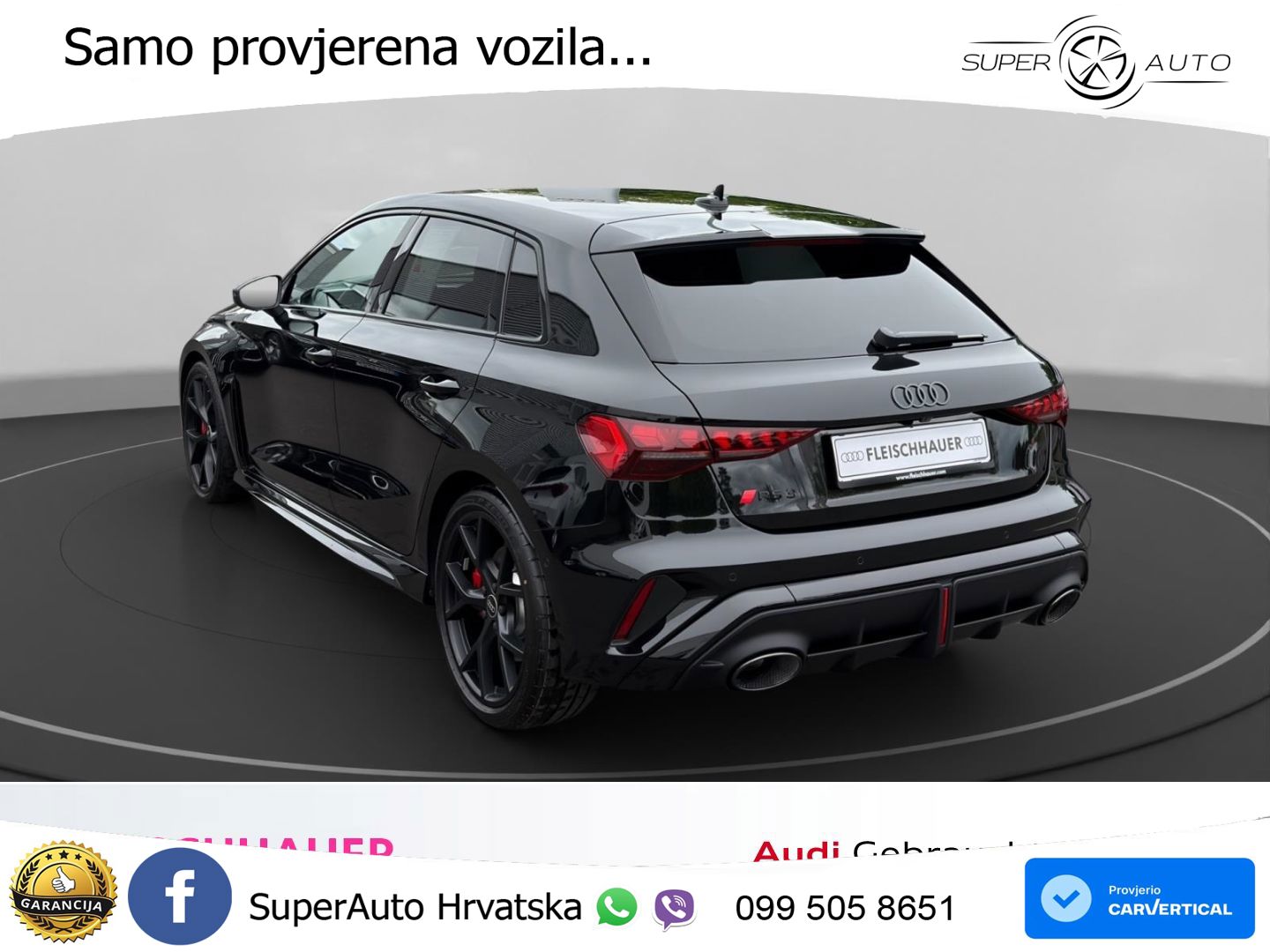 Audi RS3 Sportback 2.5 TFSI (400 KS) quattro S tronic LED+GR SJED+ACC