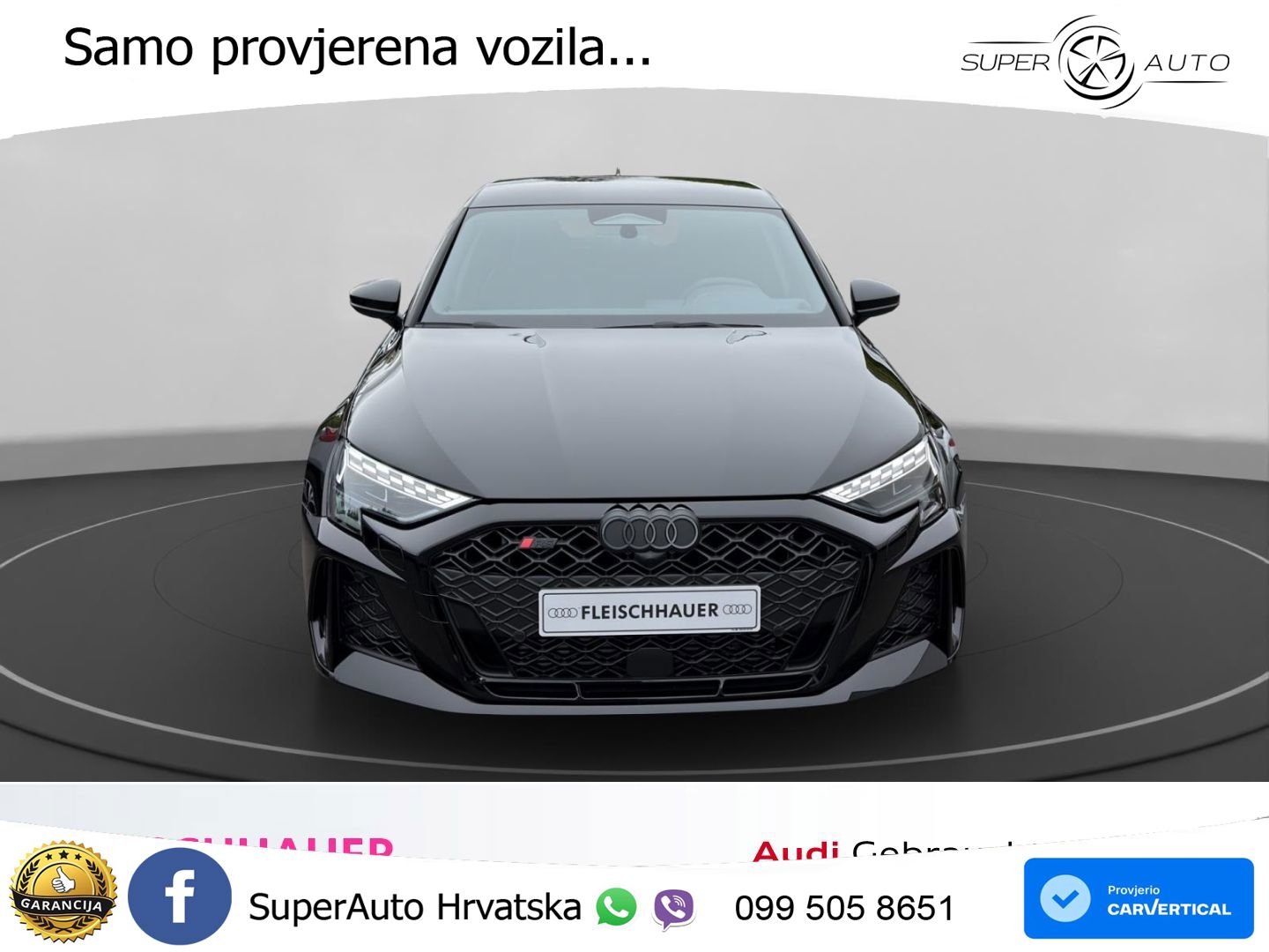 Audi RS3 Sportback 2.5 TFSI (400 KS) quattro S tronic LED+GR SJED+ACC