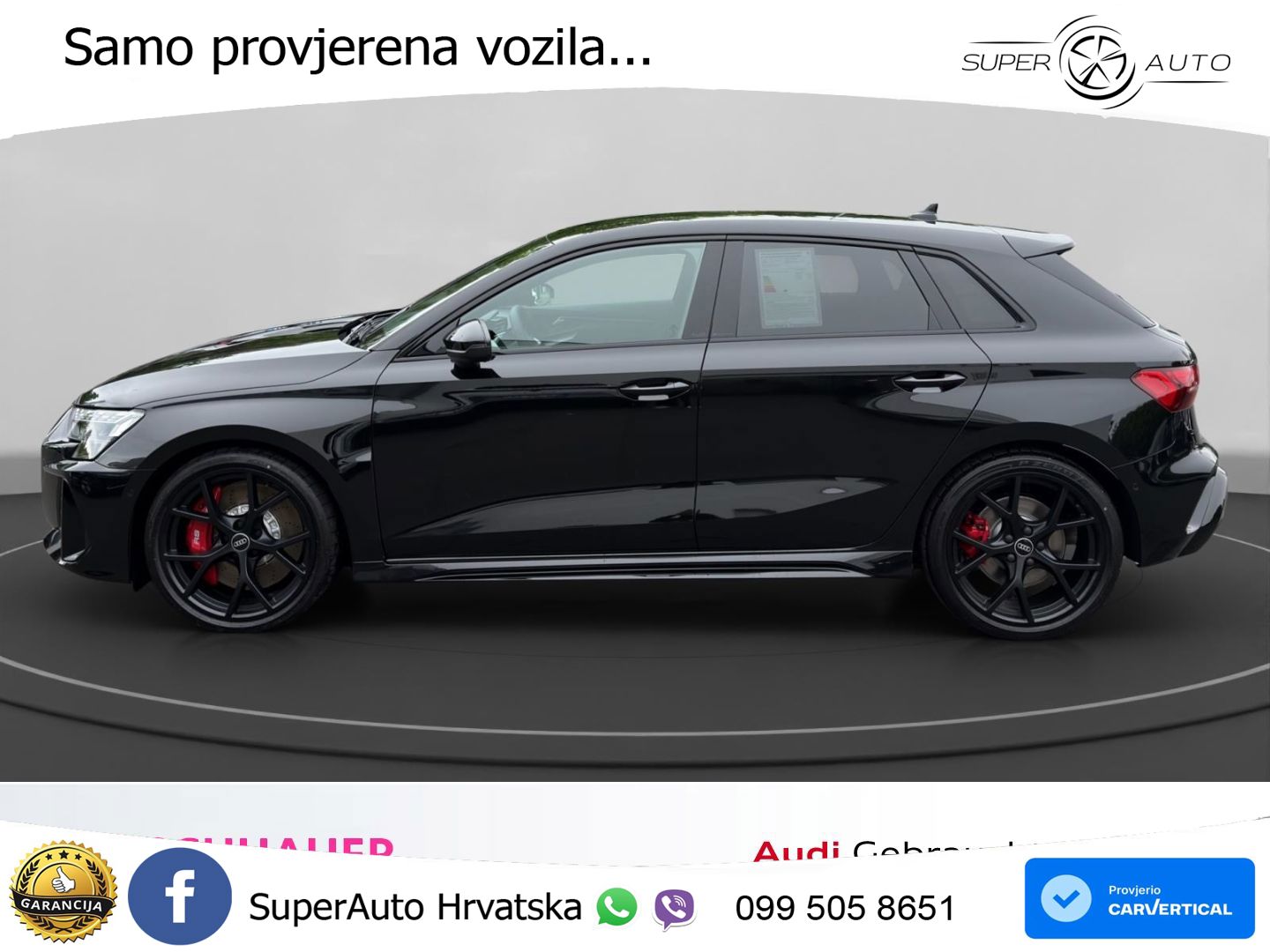 Audi RS3 Sportback 2.5 TFSI (400 KS) quattro S tronic LED+GR SJED+ACC
