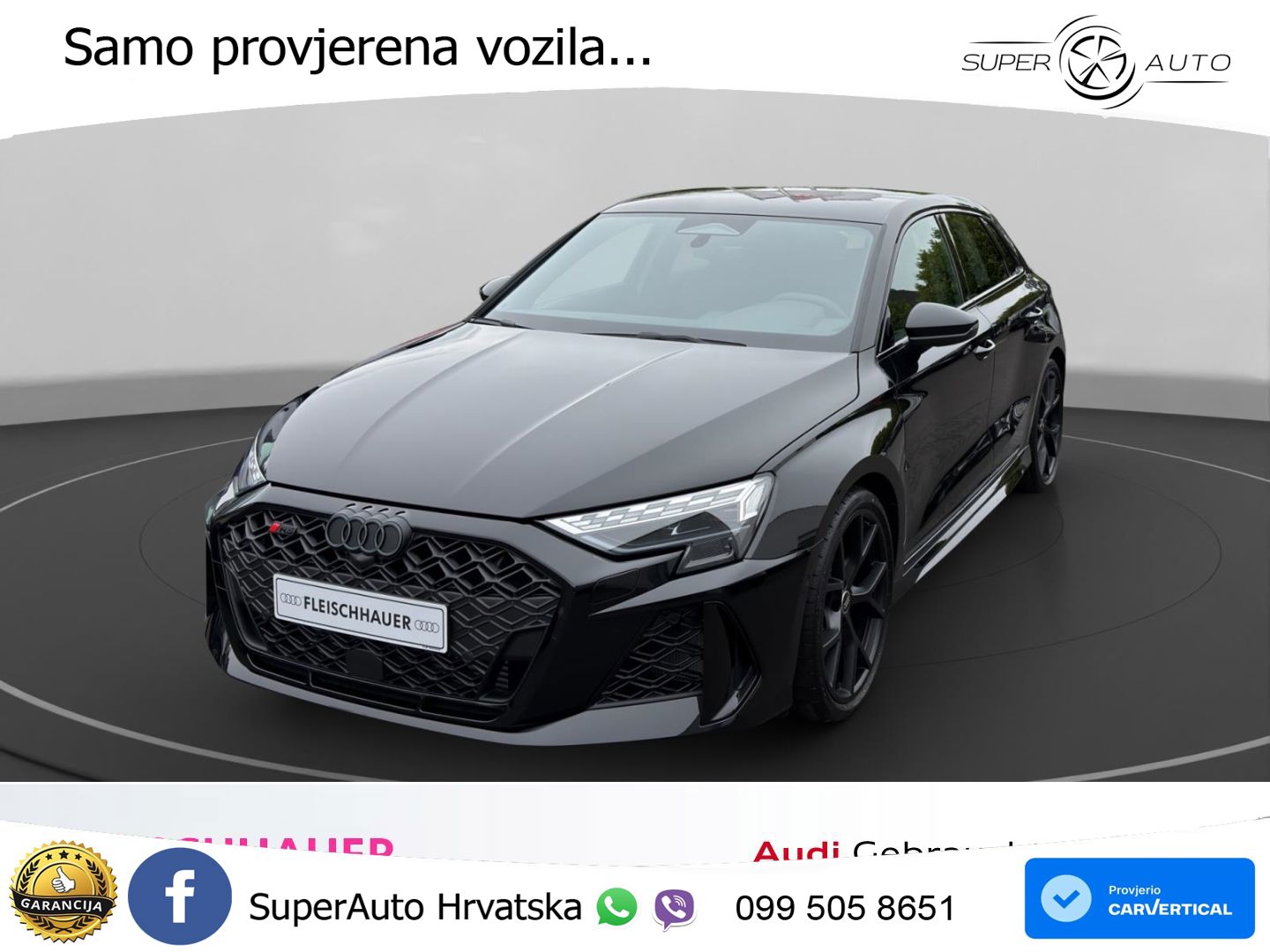 Audi RS3 Sportback 2.5 TFSI (400 KS) quattro S tronic LED+GR SJED+ACC