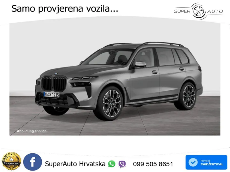 BMW X7 40d (352 KS) xDrive Steptronic M Sport LED+GR SJED+ACC