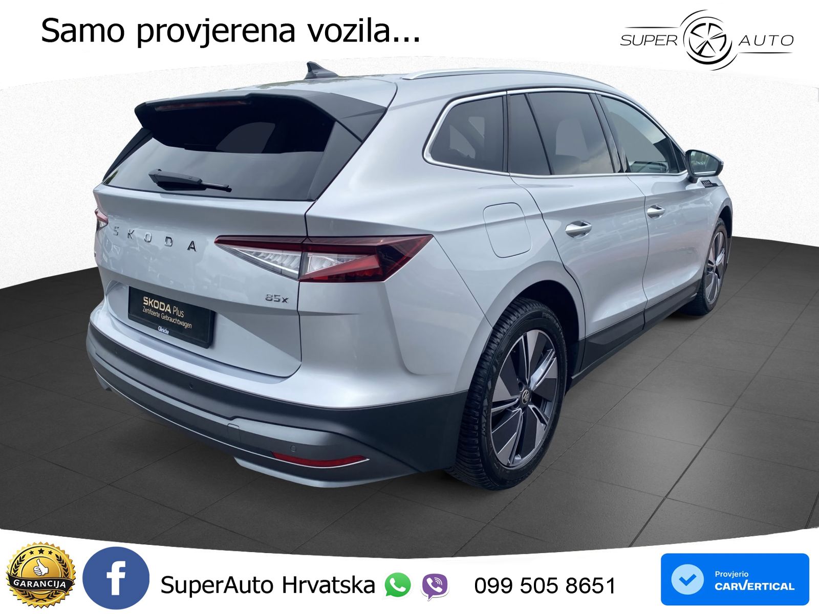 Škoda Enyaq iV 85x 82 kWh (286 KS) AWD