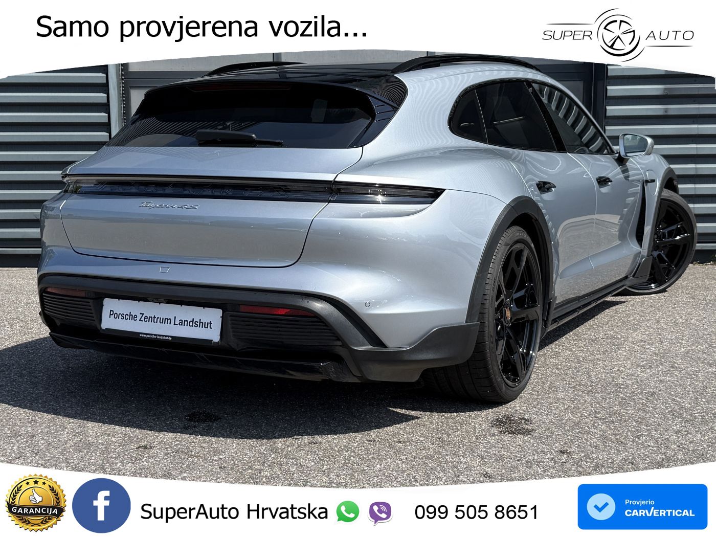 Porsche Taycan Cross Turismo 4S 93.4 kWh (571 KS)