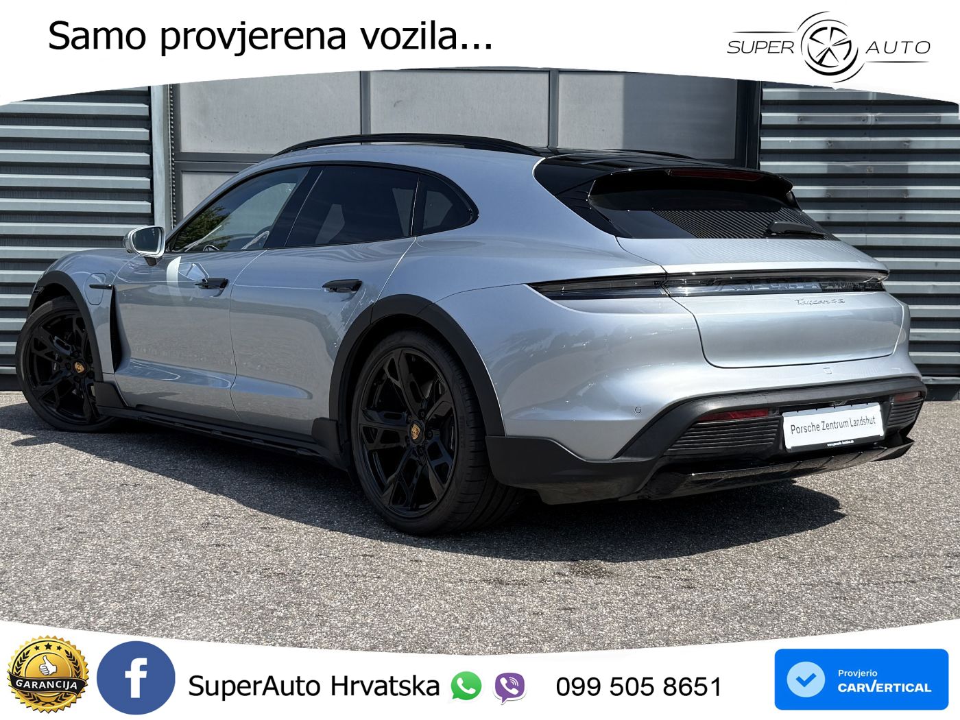 Porsche Taycan Cross Turismo 4S 93.4 kWh (571 KS)