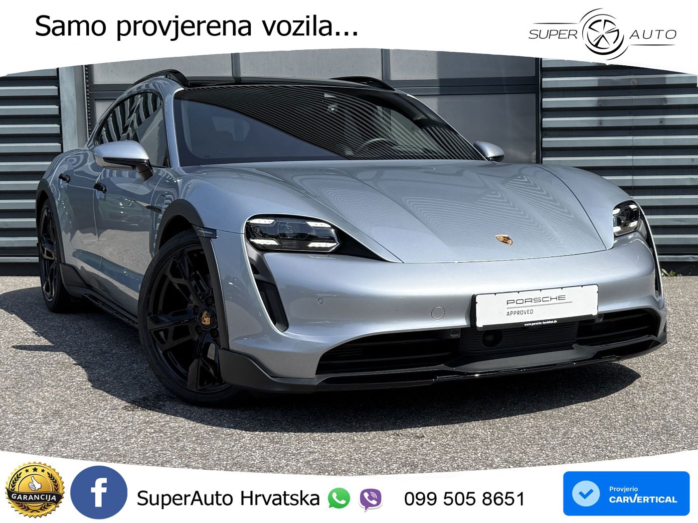Porsche Taycan Cross Turismo 4S 93.4 kWh (571 KS)