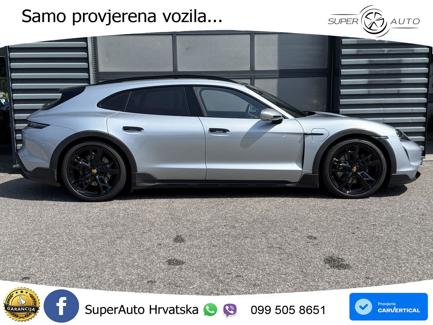 Porsche Taycan Cross Turismo 4S 93.4 kWh (571 KS)