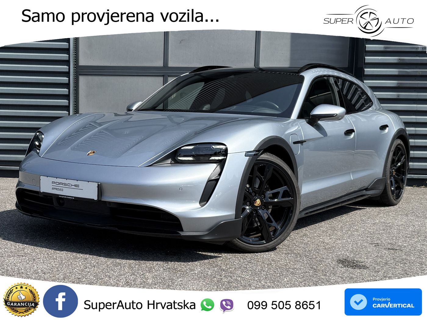 Porsche Taycan Cross Turismo 4S 93.4 kWh (571 KS)
