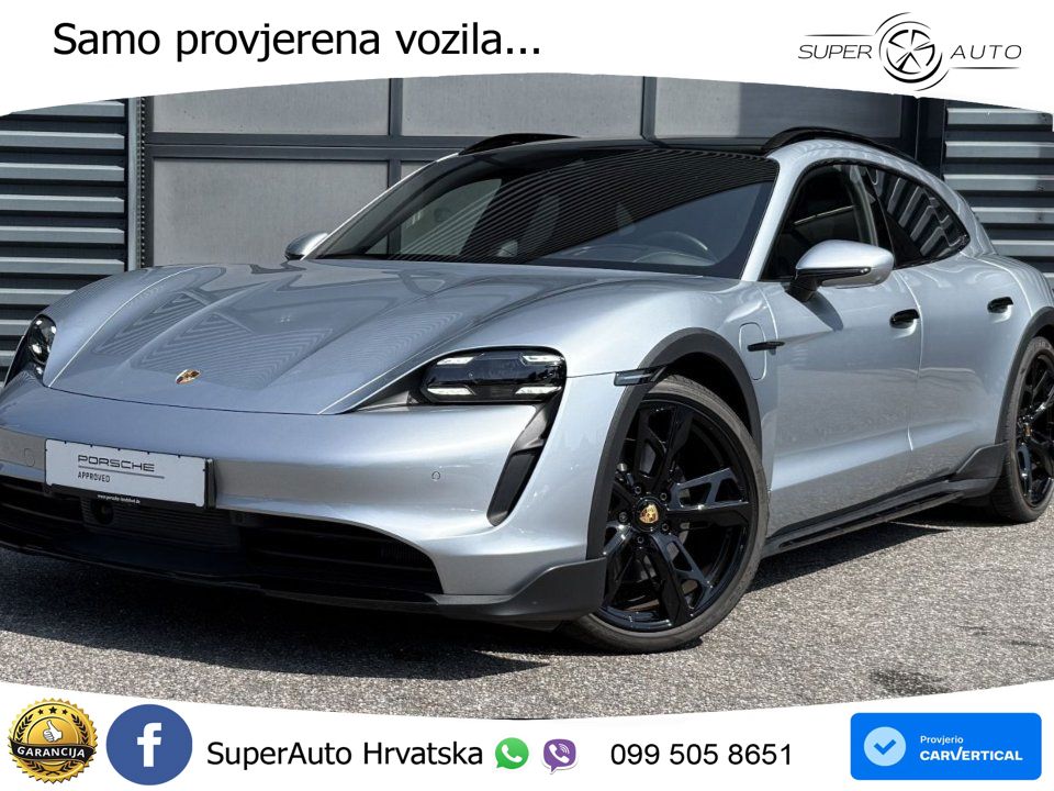 Porsche Taycan Cross Turismo 4S 93.4 kWh (571 KS)