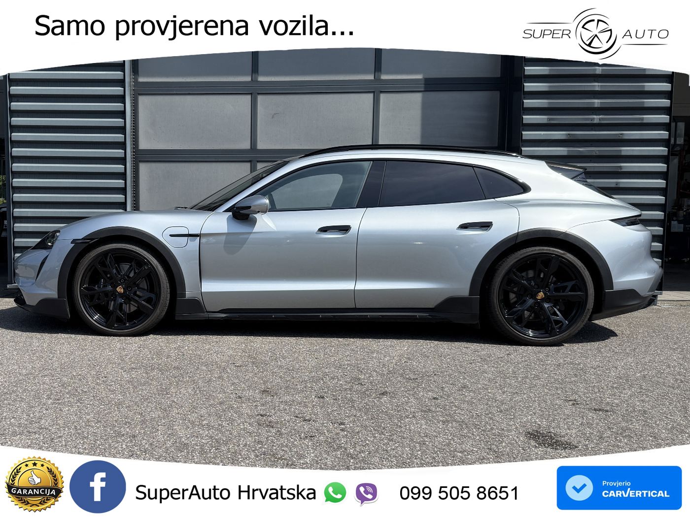 Porsche Taycan Cross Turismo 4S 93.4 kWh (571 KS)
