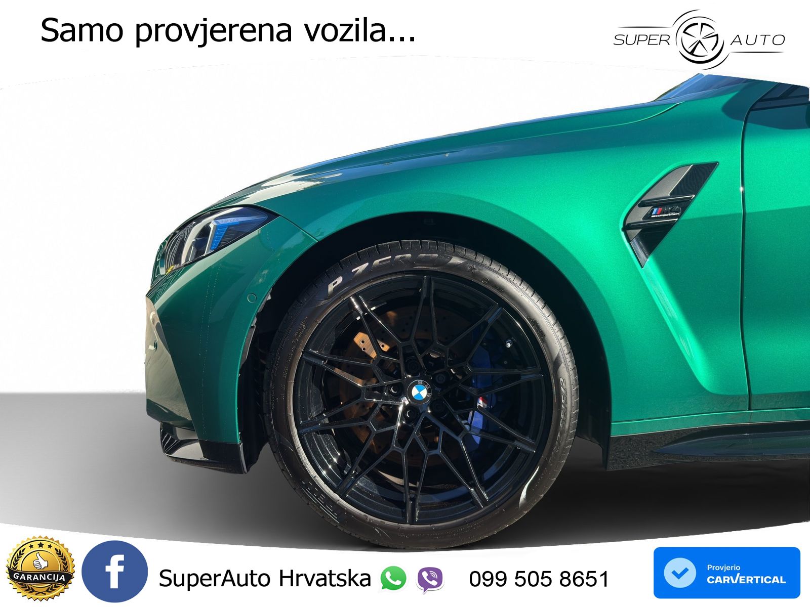 BMW M4 Competition 3.0 (530 KS) xDrive Steptronic LED+GR SJED+ACC