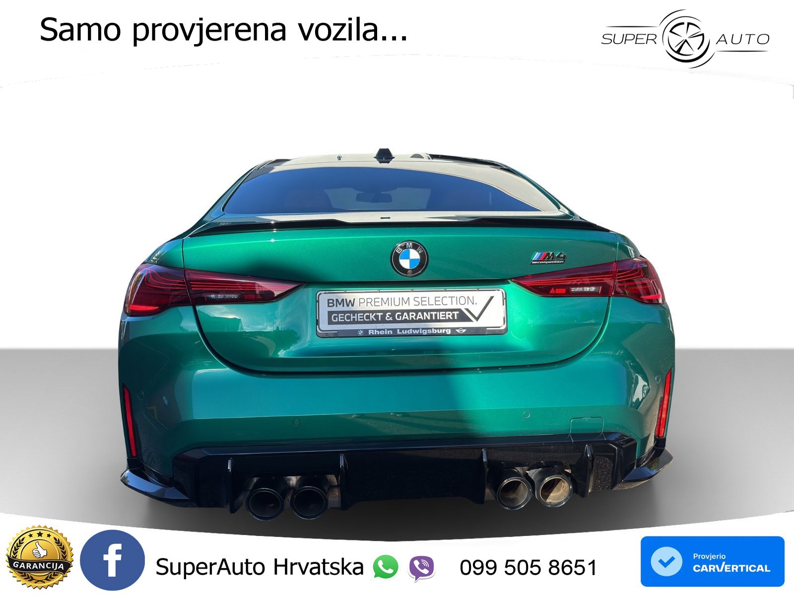 BMW M4 Competition 3.0 (530 KS) xDrive Steptronic LED+GR SJED+ACC